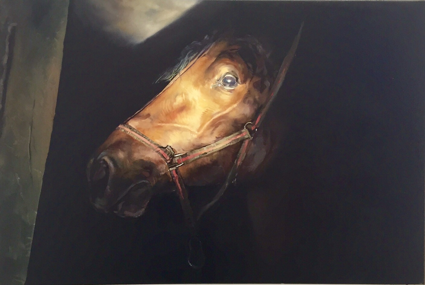Horse, Huile sur toile, 60x90 cm